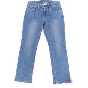 LL Bean BeanFlex Straight Leg Favorite Fit Jeans	      Size	6 Petite